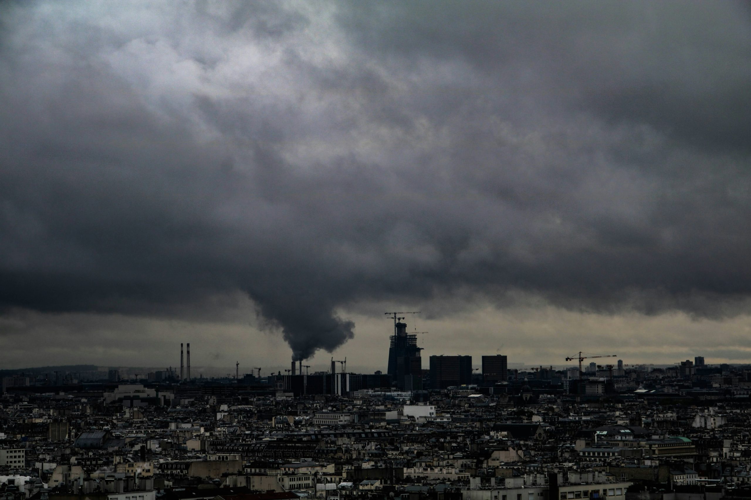 Paris sous le smog